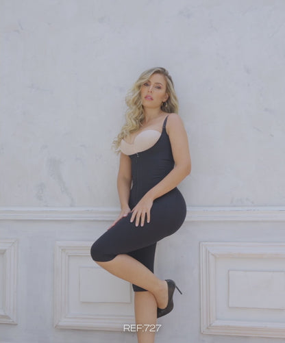 FAJA SEAMLESS TIPO CAPRI | Ref. 727